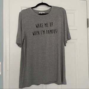 Plus size T-shirt